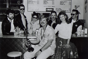 (L-R) Mike Tate, Gene Ackmann, Katy McDonald, Tom O'Brien, Bob Hammett, Carol Rowley, Mark Kersten